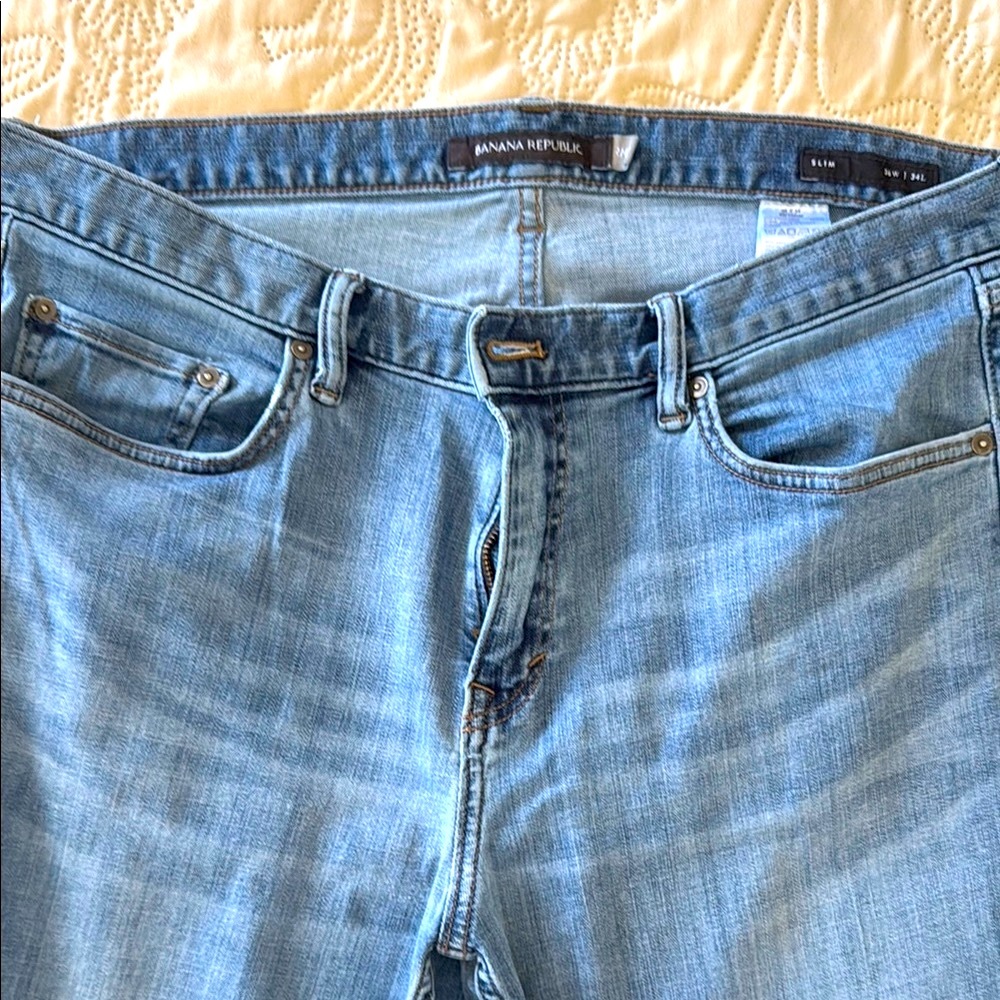 Banana Republic Traveler Stretch Jeans, 36x34